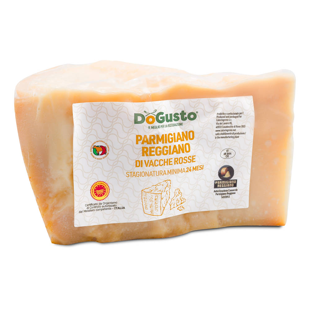 Parmigiano Reggiano DOP 24 Mesi Vacche Rosse 1/8 di Forma