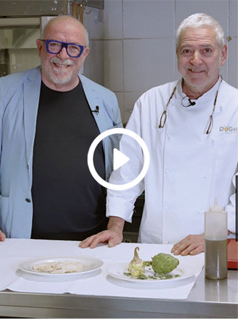 Il Cascinalenuovo - Ravioli Ripieni di Carciofi e Ricotta con Carciofi Fritti